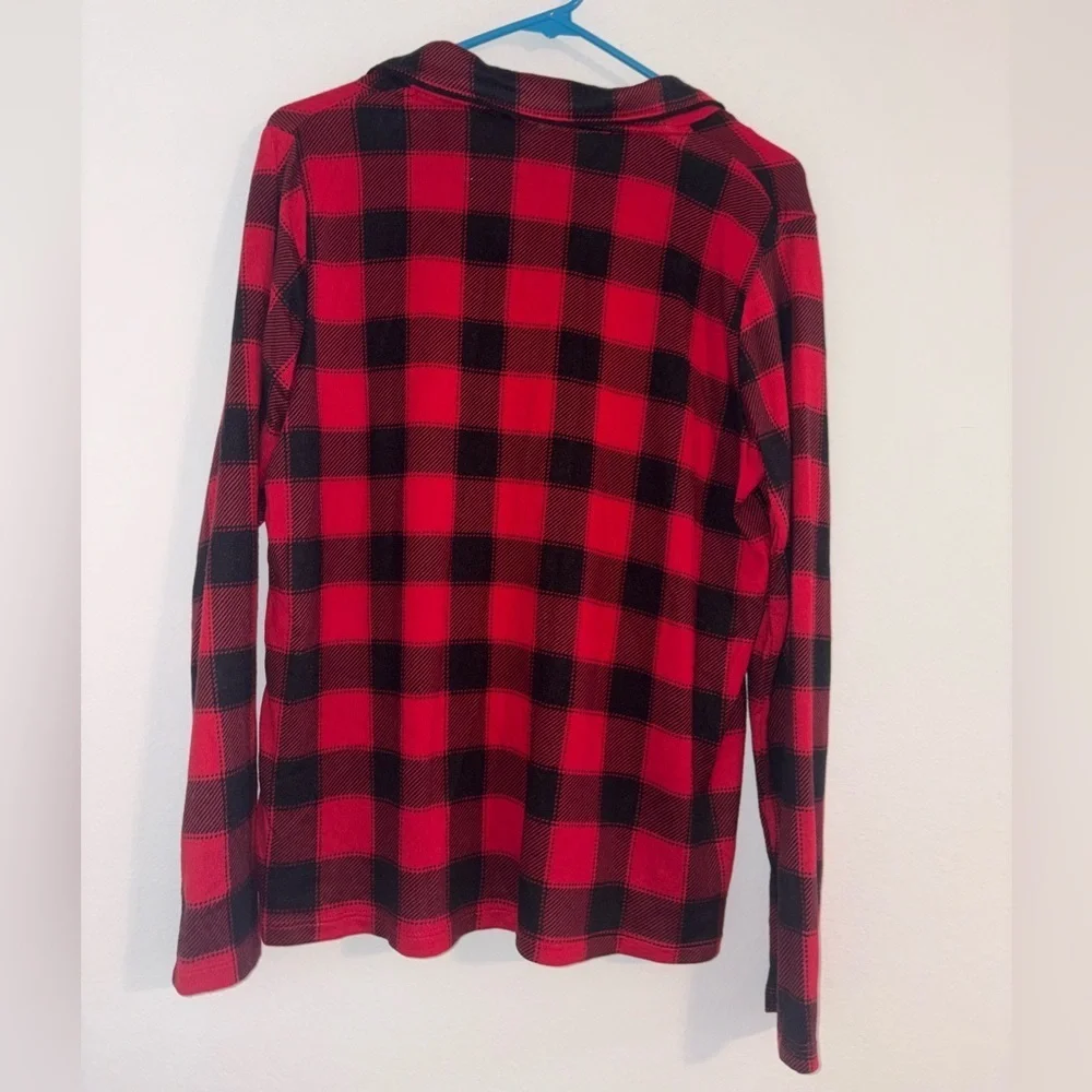 Red Buffalo Check Pajama Top Longsleeve Soft NWT